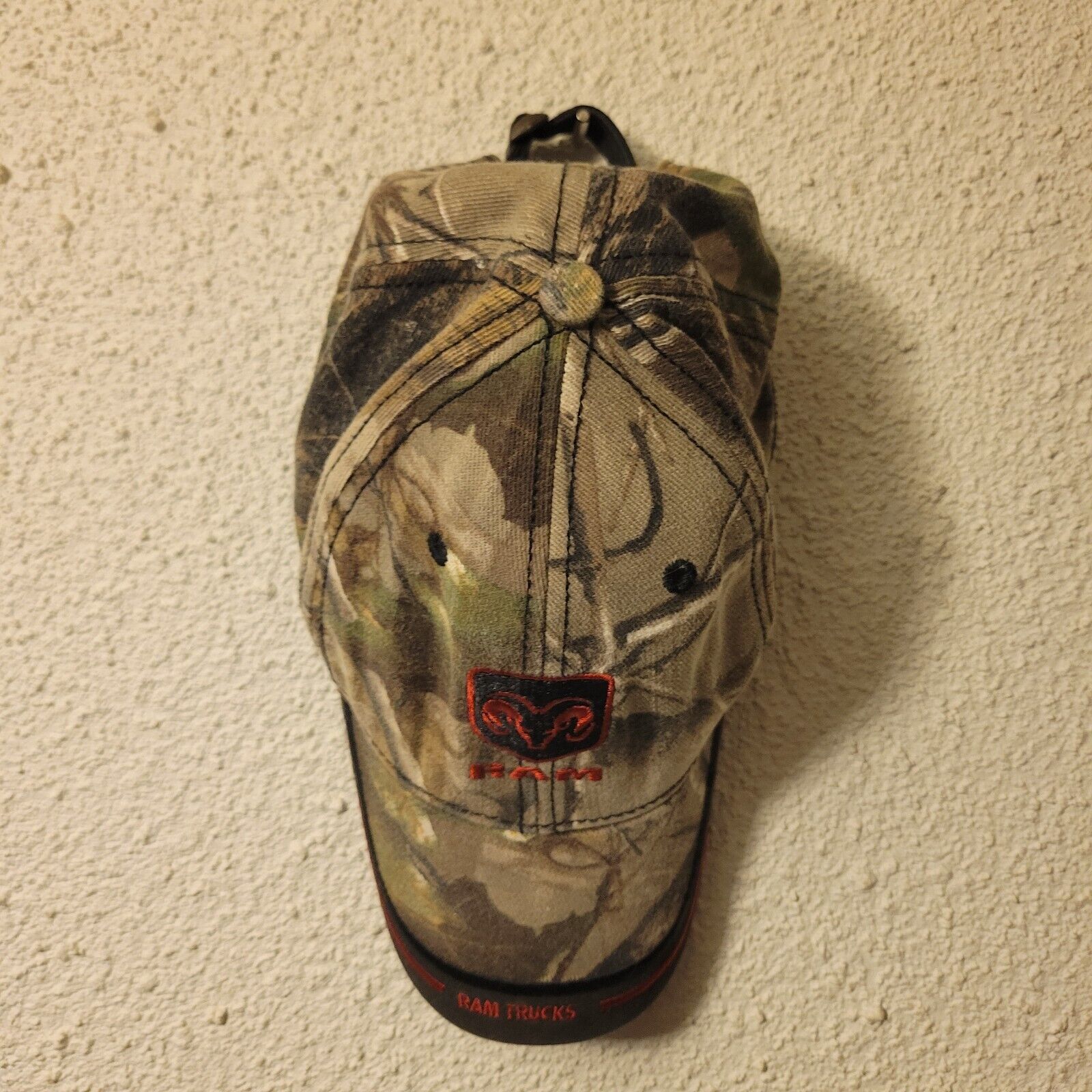 Primary image for Dodge Ram Camouflage Mesh Snapback Hat (Brown/Green/Orange) Paramount Outdoors