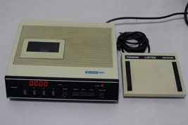 Lanier Cassette Transcriber LCT-3D Vintage With LX-017-5 Foot Standard C... - $999.00