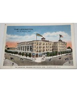 Vintage The Lexington Atlantic City New Jersey Linen Postcard  - $3.99