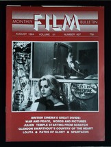 BFI Monthly Film Bulletin Magazine  August 1984 mbox1361 - No.607 War And Peace - £4.85 GBP