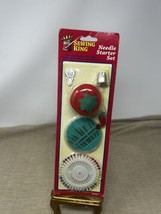 Sewing King Needle Starter Kit 40 Pins 30 Needles Thimble Tomato Cushion - £11.73 GBP