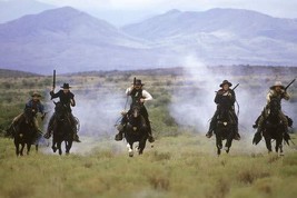 Kurt Russell and Val Kilmer in Tombstone men fire rifles 24x36 inch movie poster - £23.22 GBP