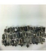 Lot of 50 Various Brands Vintage Vacuum Tubes -UNTESTED - Sylvania, RCA ... - £79.67 GBP