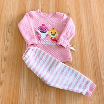 Pinkfong Baby Shark Pajama Top Bottom 2 Pieces Set - Pink - 36M - £11.80 GBP