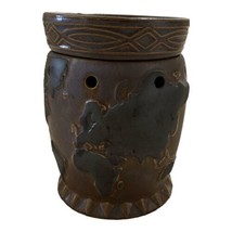 Scentsy Magellan Full Size Warmer Wax Melt Retired World Globe Rare - $372.79 MXN