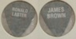 JAMES BROWN - VINTAGE OLD RONALD LASTER CONCERT TOUR GUITAR PICK - $10.00