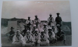 Vintage Photo Of Sailors On The Target Range In Amoy, China; Circa 1912 - £11.93 GBP