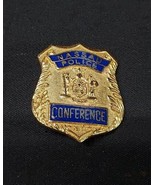 Vintage Nassau Police Department Conference Shield Badge Pin New York - $24.12 CAD