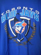Vintage Single Stitch Toronto Blue Jays Graphic T-Shirt Cotton Sz XL Loc... - $49.99