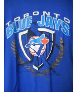 Vintage Single Stitch Toronto Blue Jays Graphic T-Shirt Cotton Sz XL Loc... - $49.99