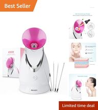 Effortless Moisturizing Ionic Face Steamer + Professional Skin Kit - Gif... - $69.25