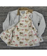 Vintage Bit &amp; Bridle BARN COAT Sporting Cotton Twill Jacket-Horse Lining... - €46,51 EUR