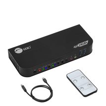 SIIG 2-Port 4K KVM Switch DisplayPort with Remote Control, DP or HDMI Output, 2X - £153.06 GBP
