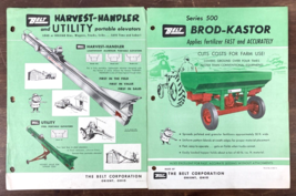 Belt Corporation Harvest Handler &amp; Brod-Kastor 1960&#39;s Brochure Lot Orien... - £11.47 GBP