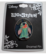 Disney Lilo Stitch Stay Weird 3D Enamel Glitter Pin - €26,23 EUR