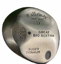 Callaway Great Big Bertha War Bird Ruger Ti 5 Wood RCH 36 Pro Stiff Grap... - £23.02 GBP