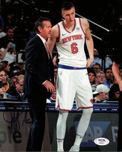Jeff Hornacek signed 8x10 photo PSA/DNA New York Knicks Autographed - £23.88 GBP