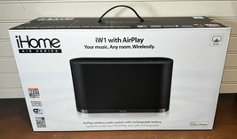 NEW iHome iW1 Airplay Wireless Audio Speaker System iW1BC **Factory Seal... - $65.00