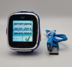 Original VTECH 1716 Kidizoom Smart Watch With Camera Blue - Tested &amp; Working - £11.59 GBP