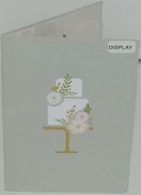 Lovepop LP2118 Wedding Cake Pop Up Card White Envelope Cellophane Wrapped image 2