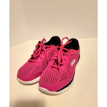 Women&#39;s Fila Memory Foam Cool Max Pink Running/Tennis Shoes Sneakers Size 7 - £15.77 GBP