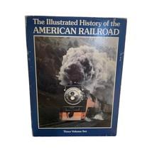 The Illustrated History of American Railroad 3 Vol. Set Hardcover Books ... - $21.77