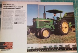 John Deere New 70 Horsepower 2640 Tractor Magazine Ad 1975 - $20.57