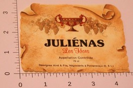 Vintage Julienas Les Hors label - £3.98 GBP