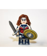 PAPBRIKS Wonder Woman Bloodlines DC Comic version Custome Rare Minifigures - $9.05 CAD