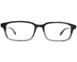 Oliver Peoples Eyeglasses Frames Shaw STRM Black Gray Rectangular 52-17-140 - $107.50