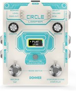 Donner Circle Looper Pedal, Stereo Guitar Looper Pedal, 40 Slots 160 min... - £111.98 GBP