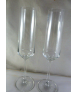 Schott Zwiesel Pure Angled Sides 10&quot; Crystal Champagne Flutes 8 Oz Clear... - $40.58 CAD