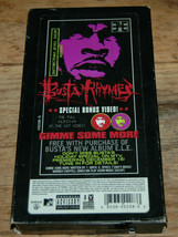 Busta Rhymes Gimme Some More VHS Tape Vintage - £6.28 GBP