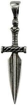 Wicca Pewter Dagger Shaped Amulet Pendant for Direction Guidance - $778.80 MXN