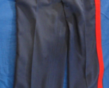 USMC US MARINE CORPS DARK BLUE AND BLOOD STRIPE UNIFORM DRESS PANTS 35L ... - $49.29