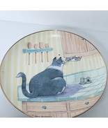 Danbury Mint Collectors Plate Cat Wishful Thinking Gary Patterson Comica... - £23.79 GBP