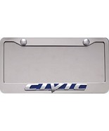  HONDA CIVIC 3D CHROME - BLUE SCRIPT  ( not printed or decal) STAINLESS ... - $29.00