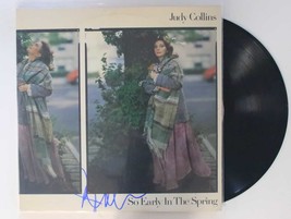 Judy Collins Signed Autographed &quot;So Early in the Spring&quot; Record Album - £31.59 GBP