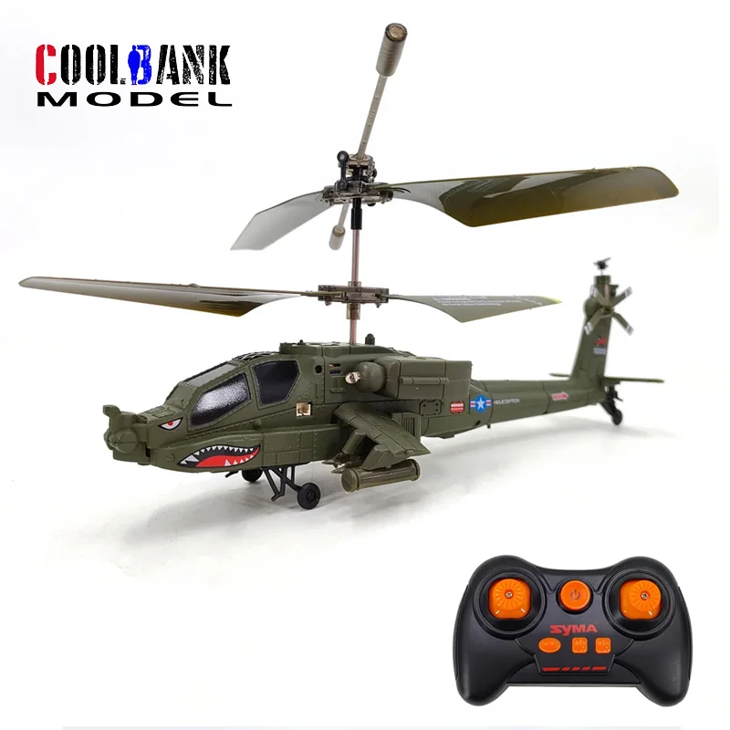 RC Military Helicopter,S111H S109H 3.5 Channel RC Helicopter With Gyro 2.4G - $43.93