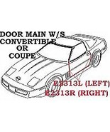 1990-1996 Corvette Weatherstrip Door Main Coupe Or Convertible USA Left - £85.65 GBP