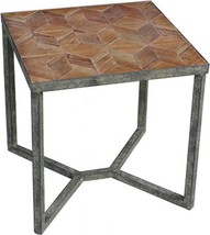 End Table Side Square Natural Reclaimed Pine - $779.00