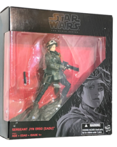Star Wars The Black Series Sergeant Jyn Erso B9607 Action Figure + 4 Accessories - £11.07 GBP