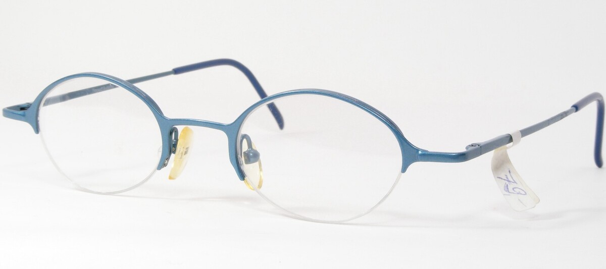 Lunettes Vintage Regard Sublime S001 Bleu Sarcelle UNIQUE RARE 42-18-135mm - $56.28