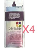 PUREOLOGY VINEGAR HAIR RINSE FOR DRY COLOUR-HAIR PacketTravel Size 10mL ... - $284.68 MXN