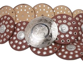 BEAUTIFUL BROWN KUCHI FABULOUS DELUXE TRIBAL ATS GYPSY MOROCCAN BELT  - $98.99