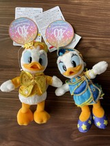 Tokyo Disney Resort sea 40th Anniversary Donald Daisy Duck Plush Keychain Japan - £78.00 GBP