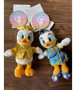 Tokyo Disney Resort sea 40th Anniversary Donald Daisy Duck Plush Keychai... - $133.80 CAD