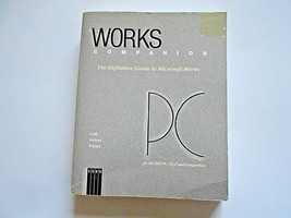 Microsoft Works Companion Guide Book for PC by Cobb Group - $9.89