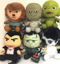 Set of 6 Universal Monsters. 6 inches each. Collectible. NWT. Universal Horror - £53.26 GBP