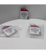 Dept 56 Collectable 1995 Christmas Pin Home For The Holidays Rare &amp; New ... - $20.00